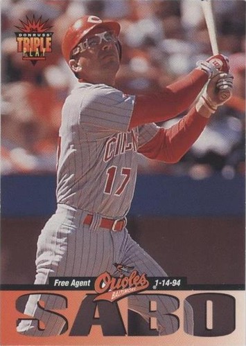 1994 Donruss Triple Play - Chris Sabo #160