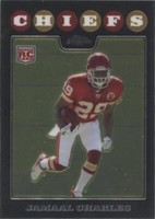 2008 Topps Chrome Jamaal Charles #TC185