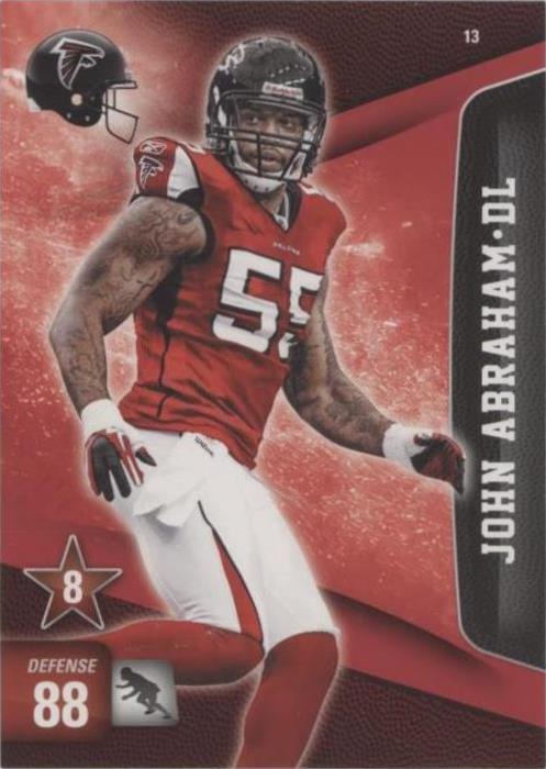 2011 Panini Adrenalyn XL John Abraham #13