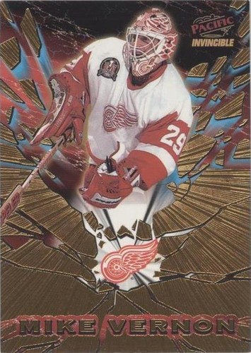 1997-98 Pacific Invincible - Mike Vernon #15
