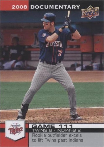 2008 Upper Deck Documentary - Joe Mauer #3320