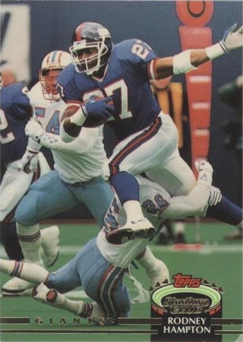 1992 Topps Stadium Club Rodney Hampton #247