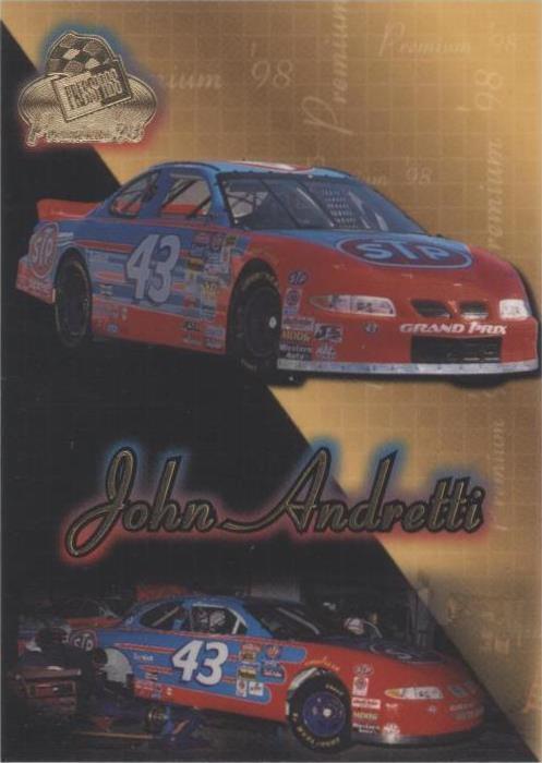 1998 Press Pass Premium - John Andretti #24