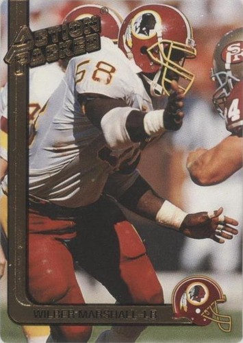1991 Action Packed Wilber Marshall #277