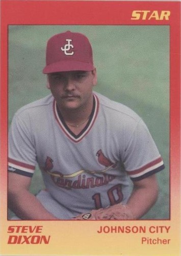 1989 Star Johnson City Cardinals - Steve Dixon #8