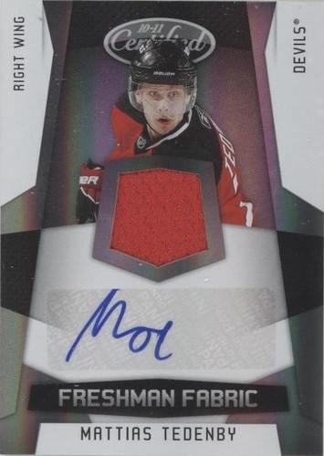 2010-11 Certified - Mattias Tedenby #195