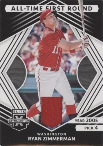2022 Panini Elite Extra Edition - Ryan Zimmerman #AT-RZ