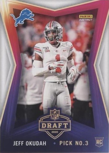 2020 Panini Instant NFL Jeff Okudah #31