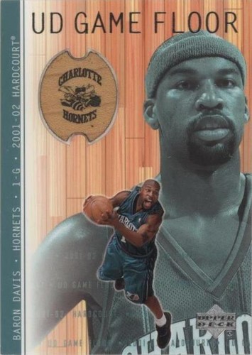 2001-02 Upper Deck Hardcourt - Baron Davis #BD
