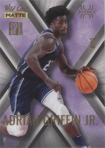 2022 Wild Card MATTE National Convention - AJ Griffin #MXPN-1