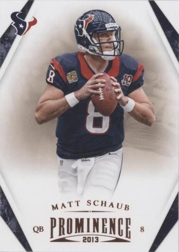 2013 Panini Prominence Matt Schaub #40