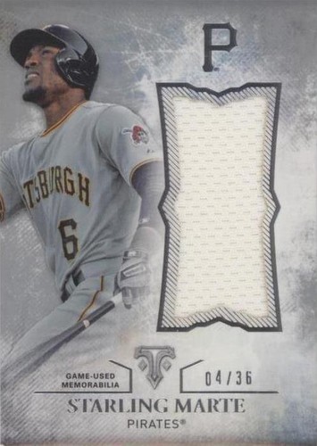 2015 Topps Triple Threads - Starling Marte #UJR-SM