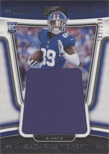 2021 Panini Playbook Kadarius Toney #MAM-KTO