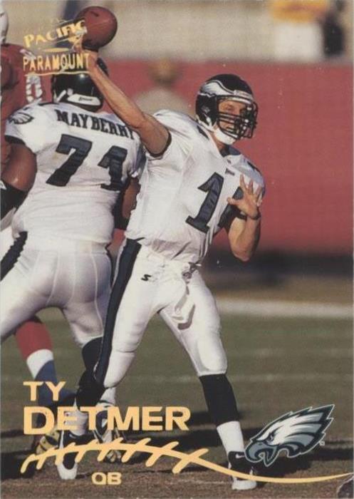 1998 Pacific Paramount Ty Detmer #175