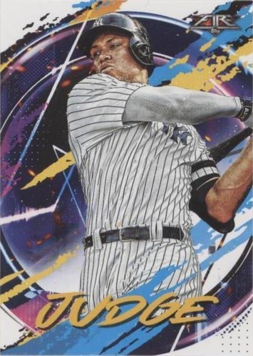 2020 Topps Fire - Aaron Judge #33