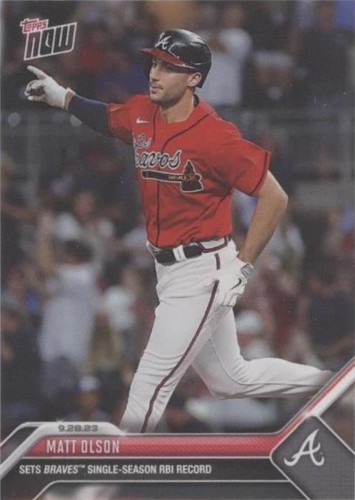 2023 Topps Now - Matt Olson #932