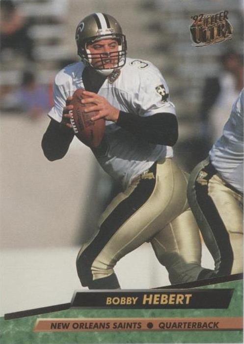 1992 Fleer Ultra Bobby Hebert #261