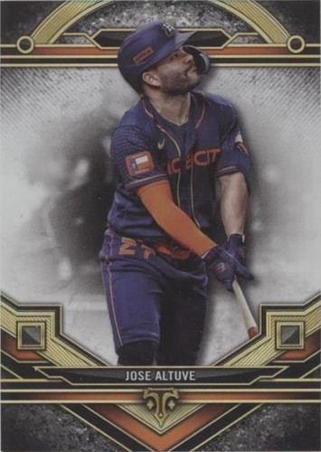 2024 Topps Triple Threads Jose Altuve & Yordan Alvarez Dual