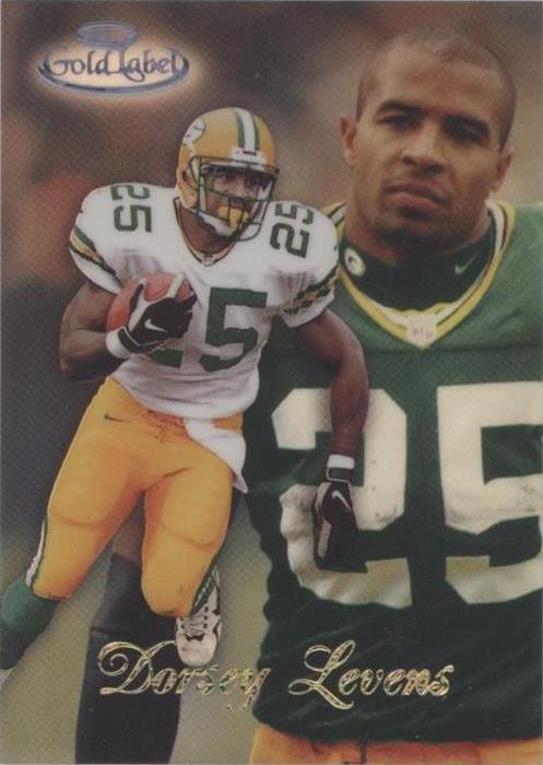1998 Topps Gold Label Dorsey Levens #15
