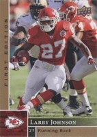 2009 Upper Deck First Edition Larry Johnson #74