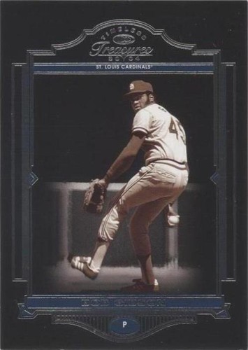 2004 Donruss Timeless Treasures - Bob Gibson #87