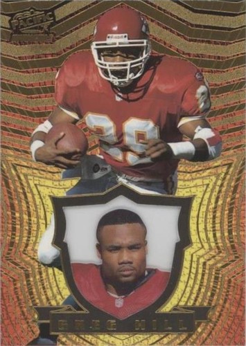1997 Pacific Invincible Greg Hill #72