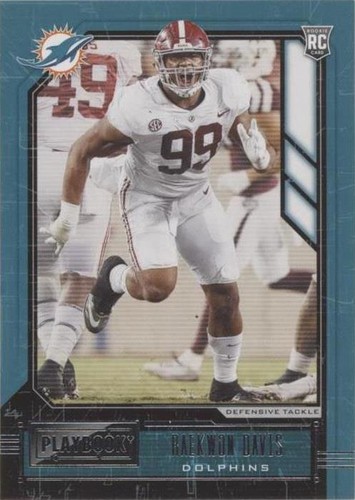 2020 Panini Playbook Raekwon Davis #187