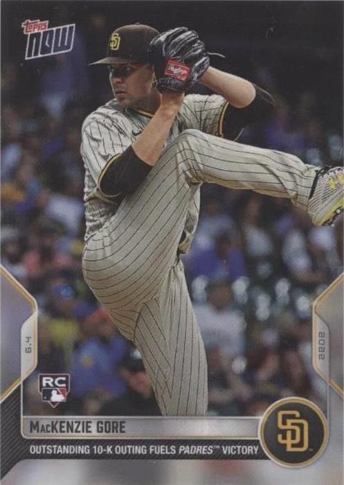 2022 Topps Now - MacKenzie Gore #298