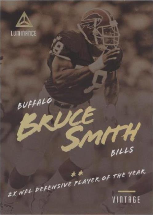 2018 Panini Luminance Bruce Smith #17