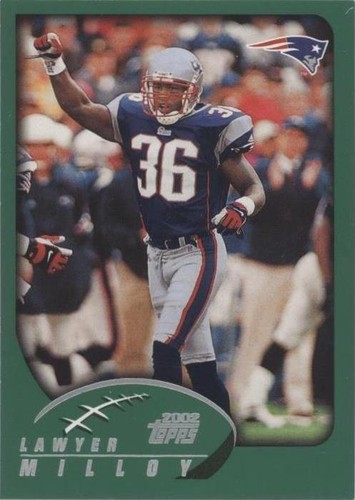 2002 Topps Lawyer Milloy #204