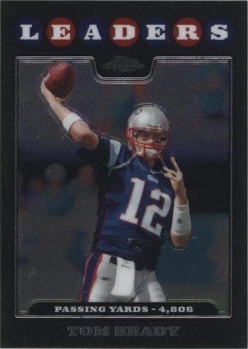 2008 Topps Chrome Tom Brady #TC121