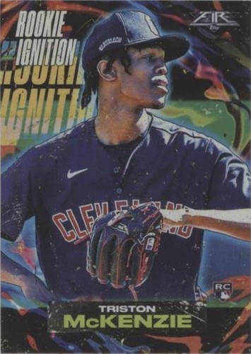 2021 Topps Fire - Triston McKenzie #RI-17