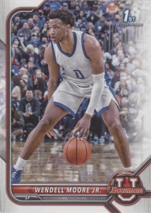 2021-22 Bowman University - Wendell Moore Jr. #82