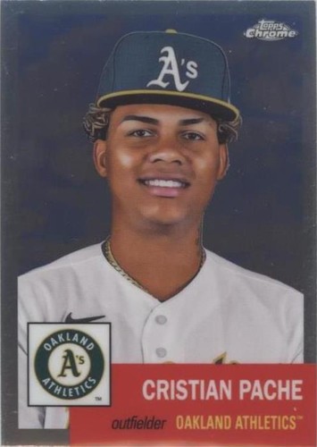 2022 Topps Chrome Platinum Anniversary - Cristian Pache #485
