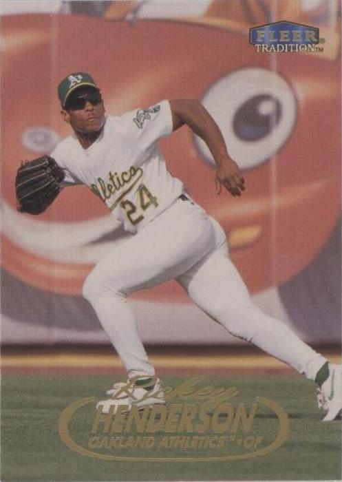 1998 Fleer Tradition - Rickey Henderson #430
