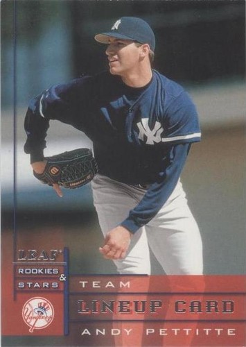 1998 Leaf Rookies & Stars - Andy Pettitte #190