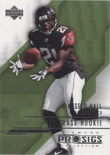 2004 Upper Deck Pro Sigs DeAngelo Hall #99