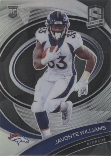 2021 Panini Spectra Javonte Williams #160