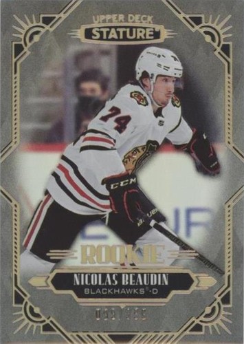 2020-21 Upper Deck Stature - Nicolas Beaudin #113