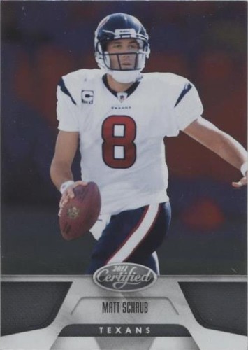 2011 Panini Certified Matt Schaub #62