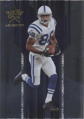 2005 Leaf Rookies & Stars Longevity Marvin Harrison #42