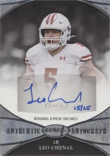 2022 Sage Aspire Leo Chenal #ASP-LC