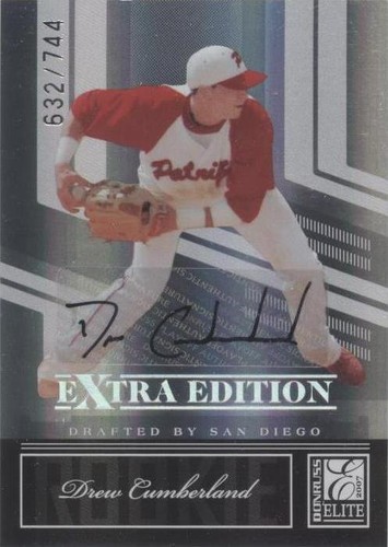 2007 Donruss Elite Extra Edition - Drew Cumberland #100