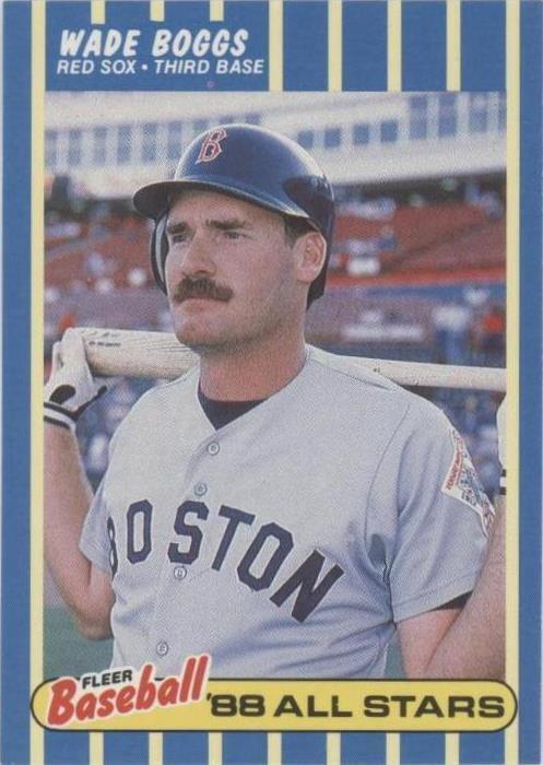 Fleer Baseball All Stars 1988 - Wade Boggs #2