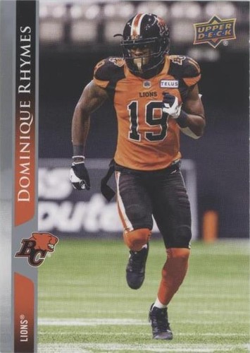 2021 Upper Deck CFL Dominique Rhymes #110