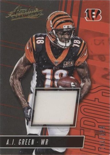 2018 Panini Absolute A.J. Green #AHM-AG
