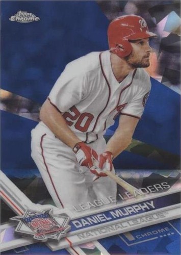 2017 Topps Chrome Sapphire Edition - Daniel Murphy #84
