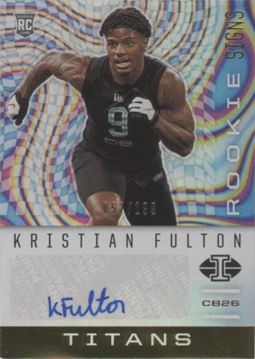 2020 Panini Illusions Kristian Fulton #RS13