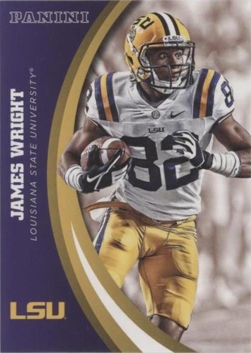 2015 Panini LSU Tigers James Wright #27