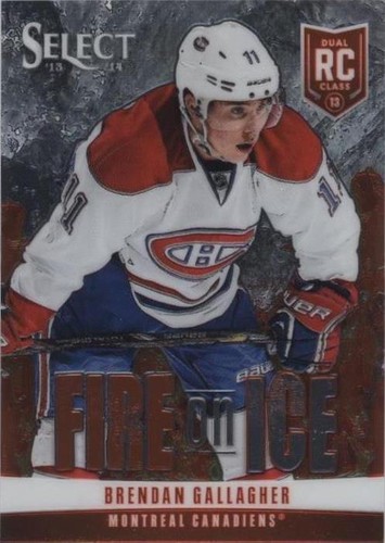 2013-14 Panini Select - Brendan Gallagher #FR-21